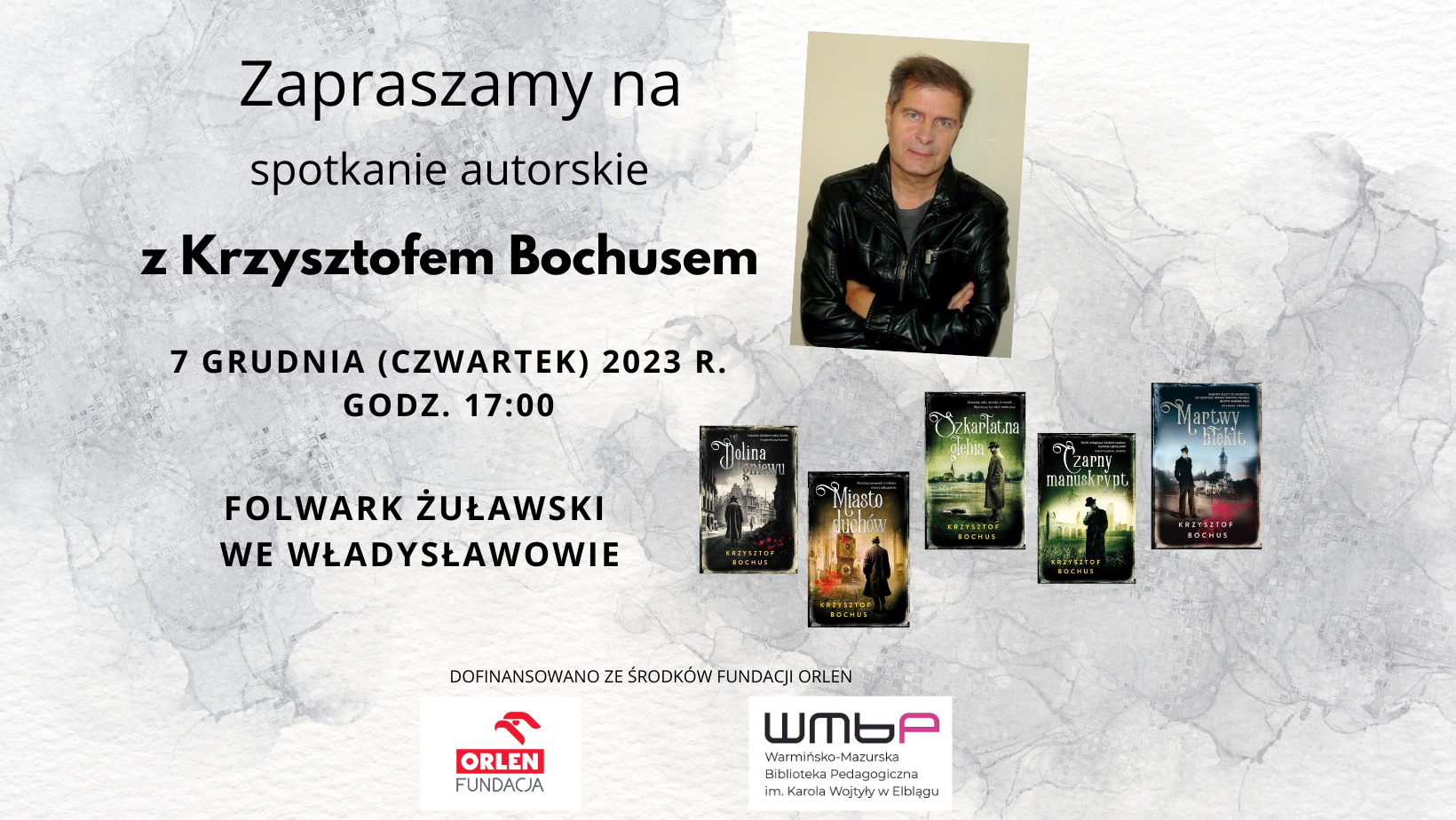 spotkanie autorskie z Krzysztofem Bochusem